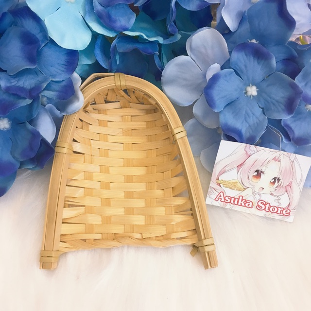 Rổ Đựng Trà Hoa Mini _ Dụng Cụ Son Cổ Trang_ Trang Trí _ Chụp Ảnh