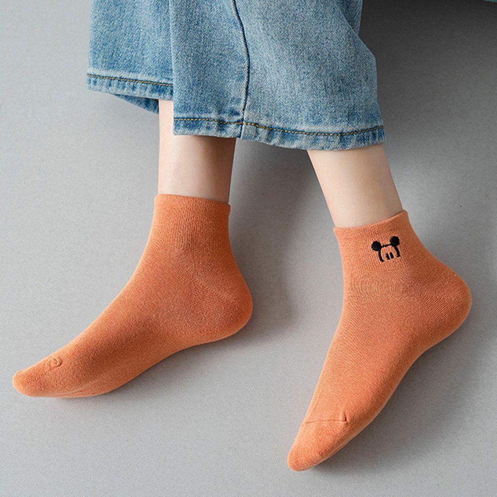 AROMA Vớ Thể Thao Cổ Thấp Biểu Tượng Hoạt Hình Kawaii Dễ Thương Phong Cách Đường Phố Cho Nữ