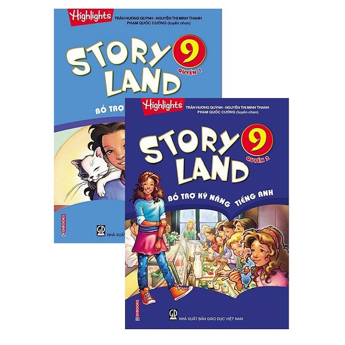 Sách - Combo Truyện đọc Tiếng Anh từ Hoa Kỳ - Story Land 6,7,8,9 (8 cuốn)
