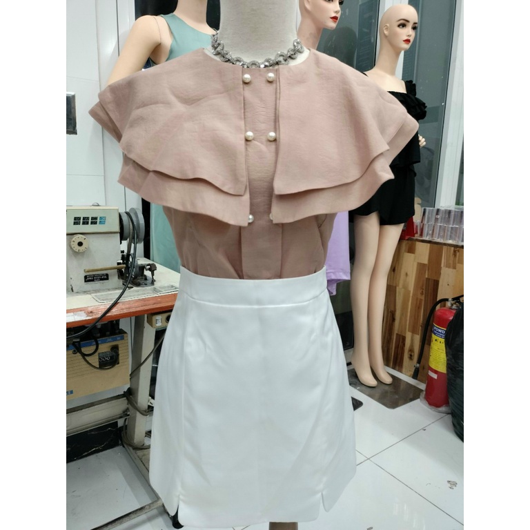 Sét Áo Bèo Kết Hợp Chân Váy Chữ A Đẹp, Tôn Dáng Chất Liệu Tơ Xước Mặc Mát Nhẹ Nhàng Thanh Lịch [NEW UNISEX]