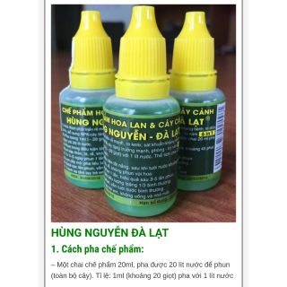 Chế phẩm Hùng Nguyễn Đà Lạt - 20ml