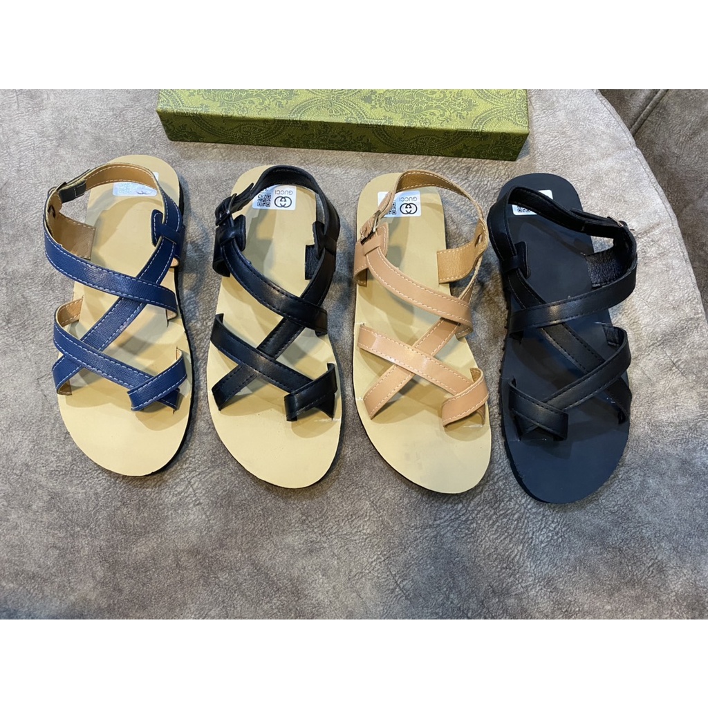 Giày sandal quai hậu vằn phòng xỏ ngón nam nữ đế trấu Cực Hót 2022 Đủ Box BilL
