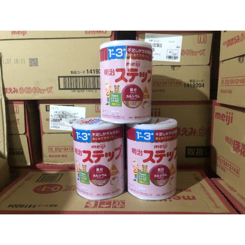 SỮA BỘT MEIJI SỐ 1-3 800g