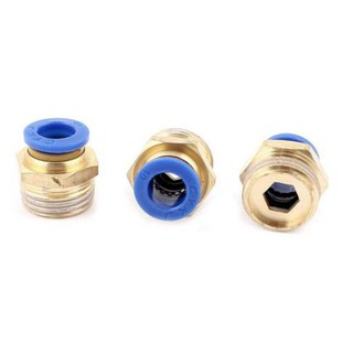 Đầu nối nhanh dây hơi khí nén ( nối thẳng ren ngoài) (Bộ 50c)