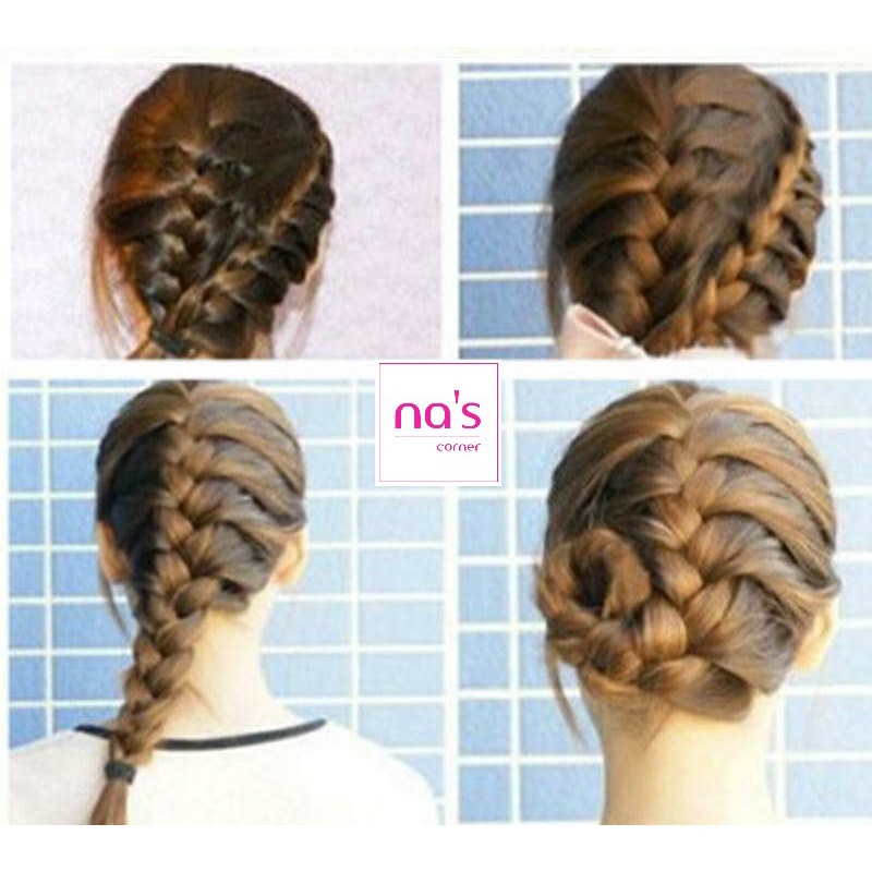 Dụng cụ tết tóc hỗ trợ thắt bím tóc thắt rết