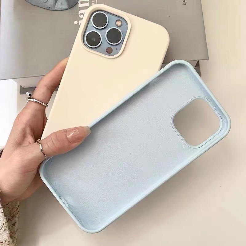 Ốp Điện Thoại Silicon Mềm Chống Sốc Chống Trượt Cho iphone 15promax 15pro 15 14 pro max 13 pro max 11 12 pro max
