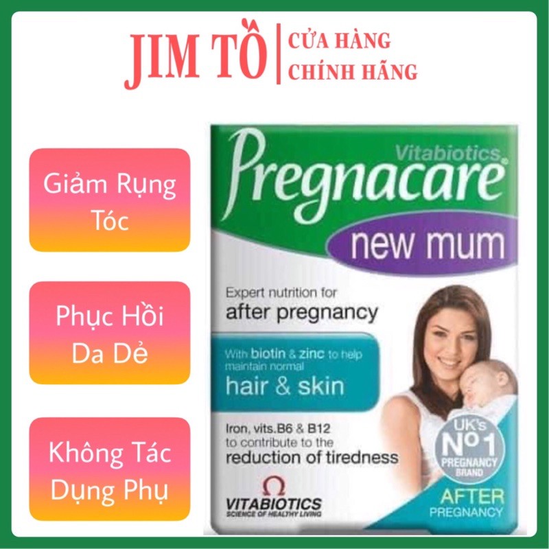 (100% Hàng Auth) Vitamin Pregnacare New Mum- Anh viên uống bổ sung Vitamin, khoáng chất cho bà bầu sau sinh.