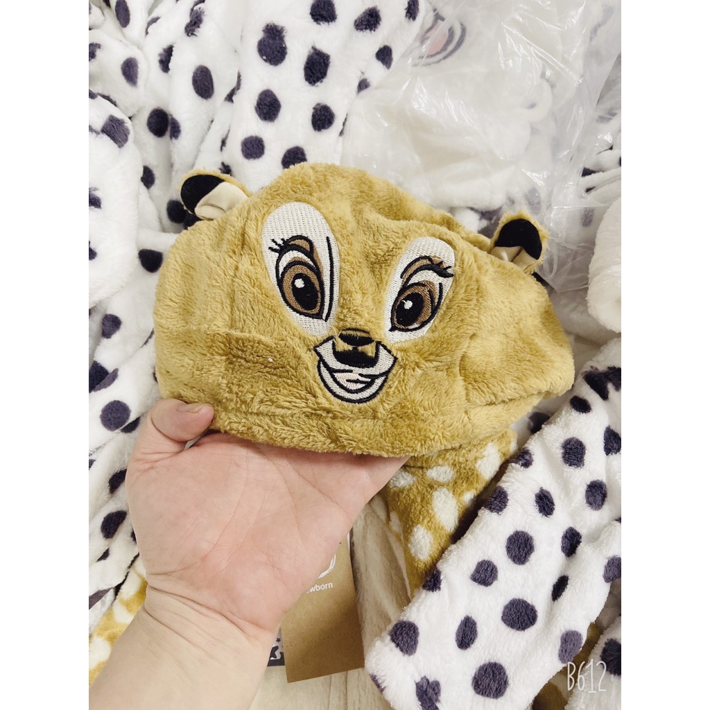 Body ủ lông Disney nhiều mẫu dễ thương cho bé
