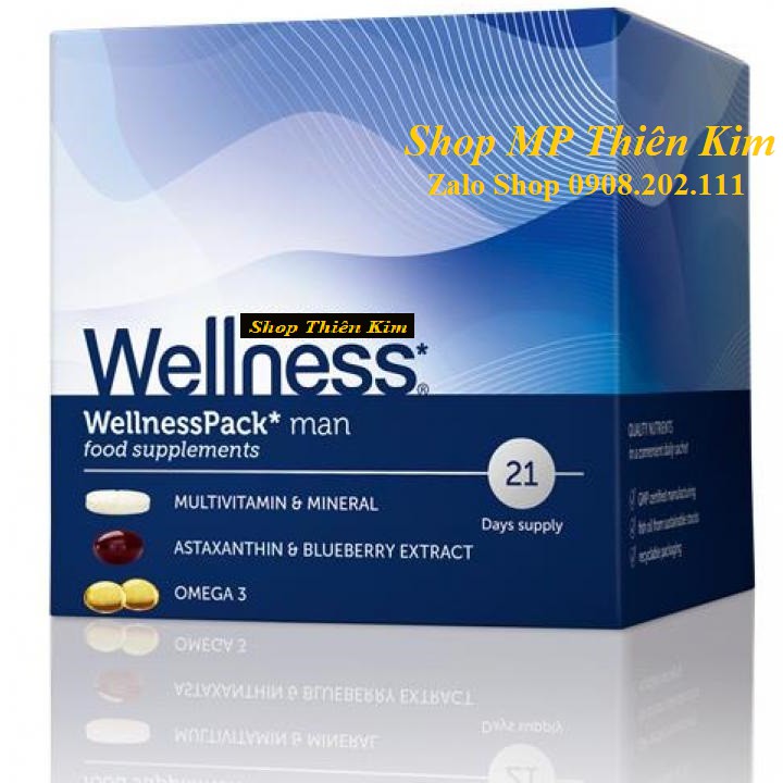 Viên uống well.ness cho nam hỗ trợ sức khỏe 29697 | Thế Giới Skin Care
