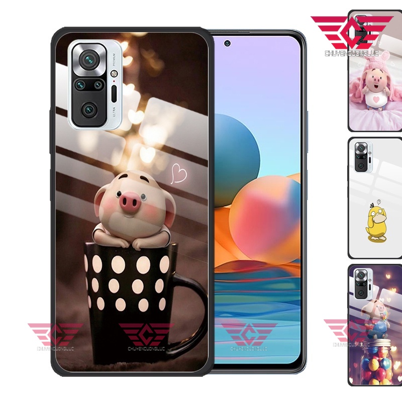 Ốp lưng xiaomi redmi note 10 - redmi note 10 pro - K30 - POCOFONE 3 CHÚ HEO DỄ THƯƠNG