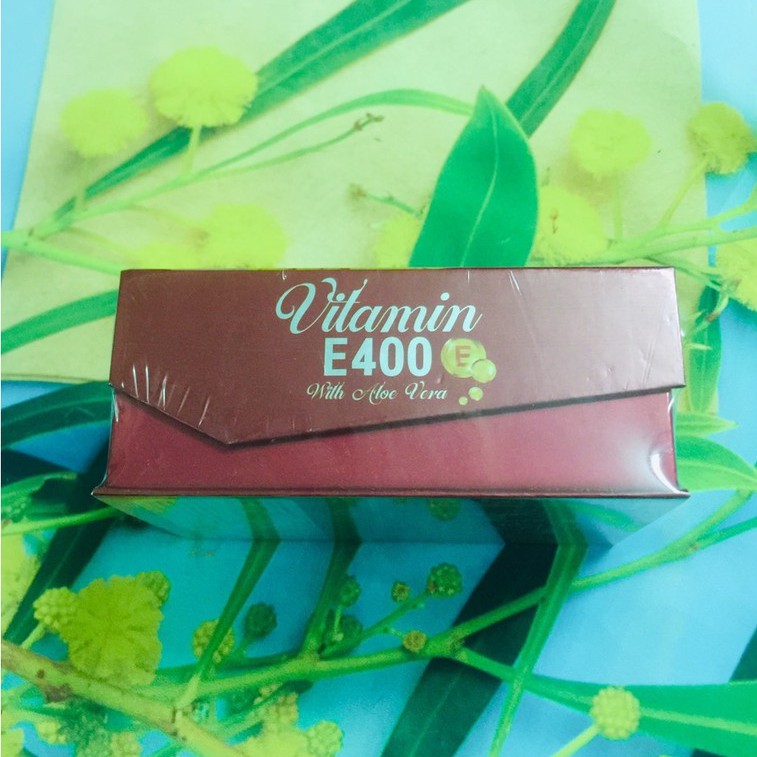 Vitamin e 400 Gold Healt hộp cao cấp 30 viên hỗ trợ làm đẹp da, giảm lão hóa hiệu quả, Quà tặng 20 11