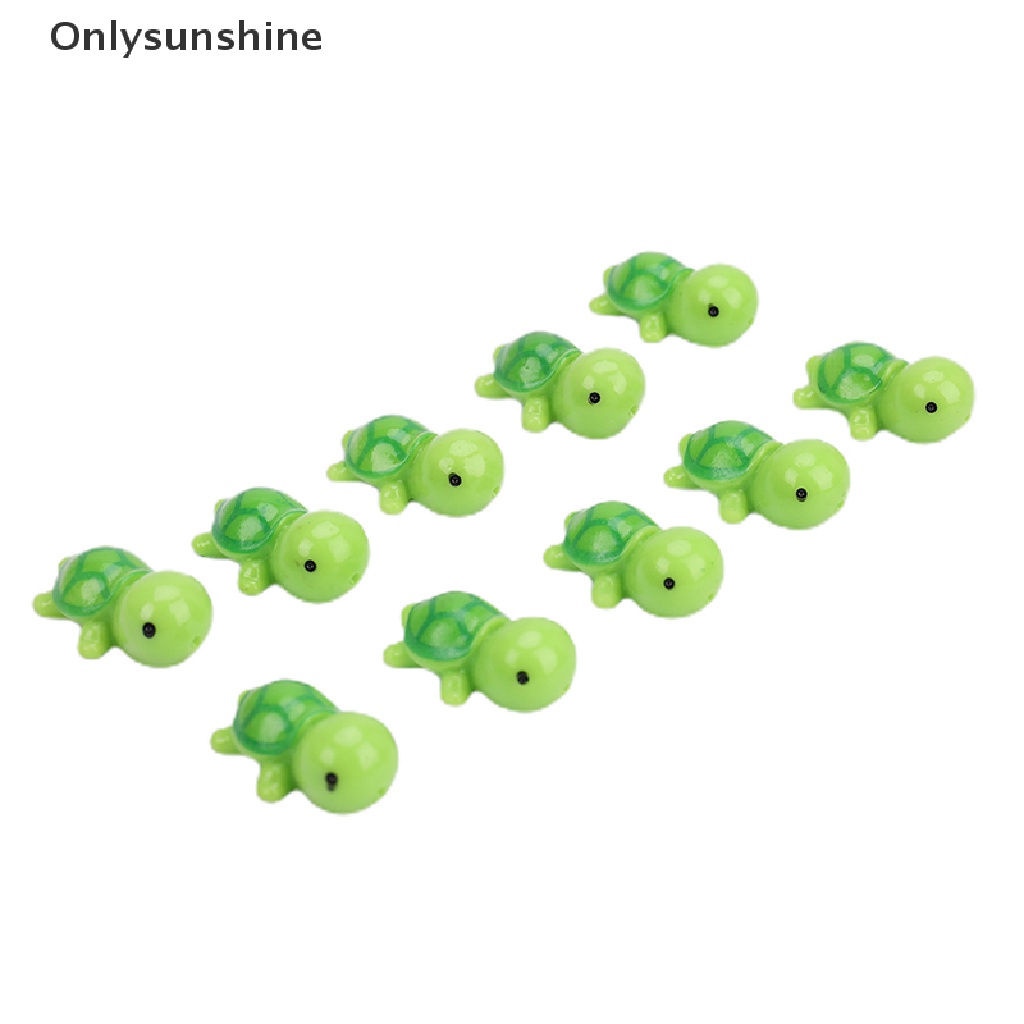 Bộ 10 mô hình rùa biển mini dễ thương dùng trang trí