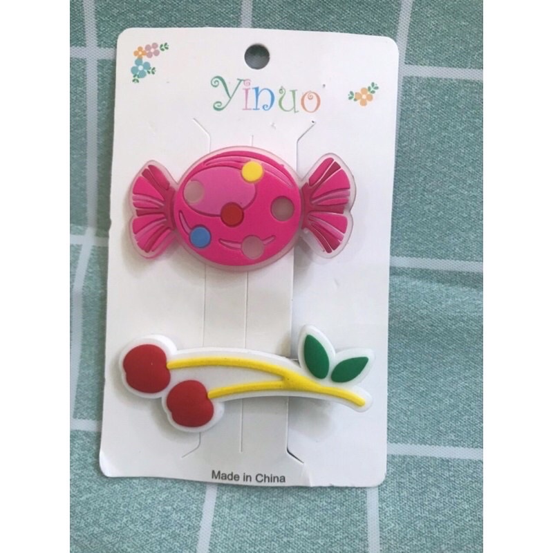 Set kẹp tóc mái đáng yêu cho bé