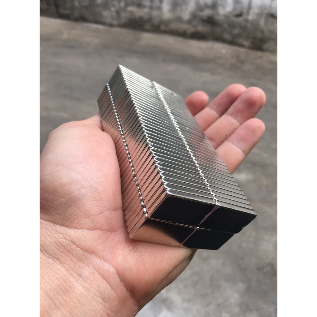 Nam Châm Đất Hiếm Cực Mạnh HCN 25x15x3mm - Mã N35