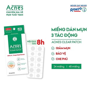 Miếng Dán Mụn Acnes Clear Patch 24 Miếng