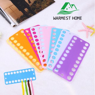 Set 5 tấm bảng quấn phân loại dây chỉ thêu chữ thập bằng nhựa tiện lợi