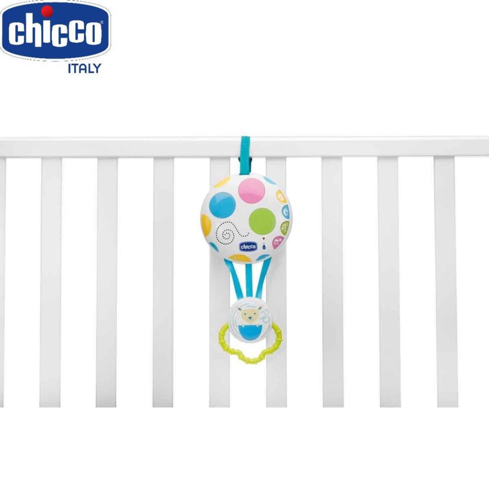 GHẾ RUNG TỰ ĐỘNG 3 IN 1 CHICCO BALLOON VOI CON (CHÍNH HÃNG) CHO BÉ (115376)