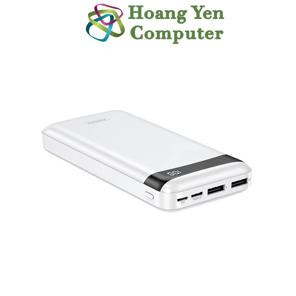 Sạc Dự Phòng Remax RPP-259 20000mAh (Lõi Polymer, 2 Cổng Sạc Vào, 2 Cổng Sạc Ra) - BH 1 Năm - Hoàng Yến Computer