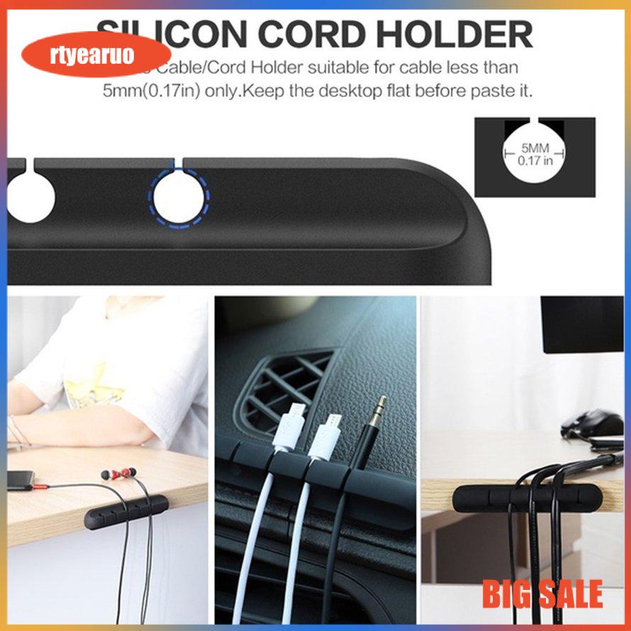 Kẹp Silicone Giữ Dây Cáp Gọn Gàng