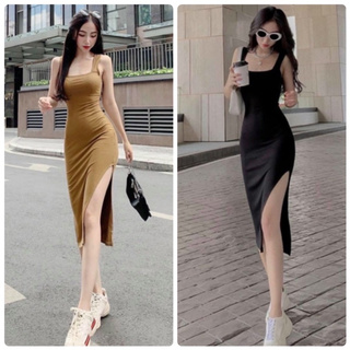 Đầm body xẻ