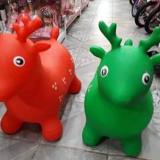 Thú Nhún Tuần Lộc♥️ FREESHIP ♥️ Giảm 10k khi nhập [GHENGHN10] - Thú Nhún Tuần Lộc Loại Đẹp Dày