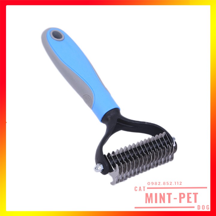 Lược cắt gỡ rối lông chó mèo giá rẻ loại to 7cm #MintPet