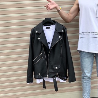 ⚠️Hình chụp thật💥Áo khoác da biker 2 khoá chéo cao cấp💥Da loại cao cấp không bị nổ