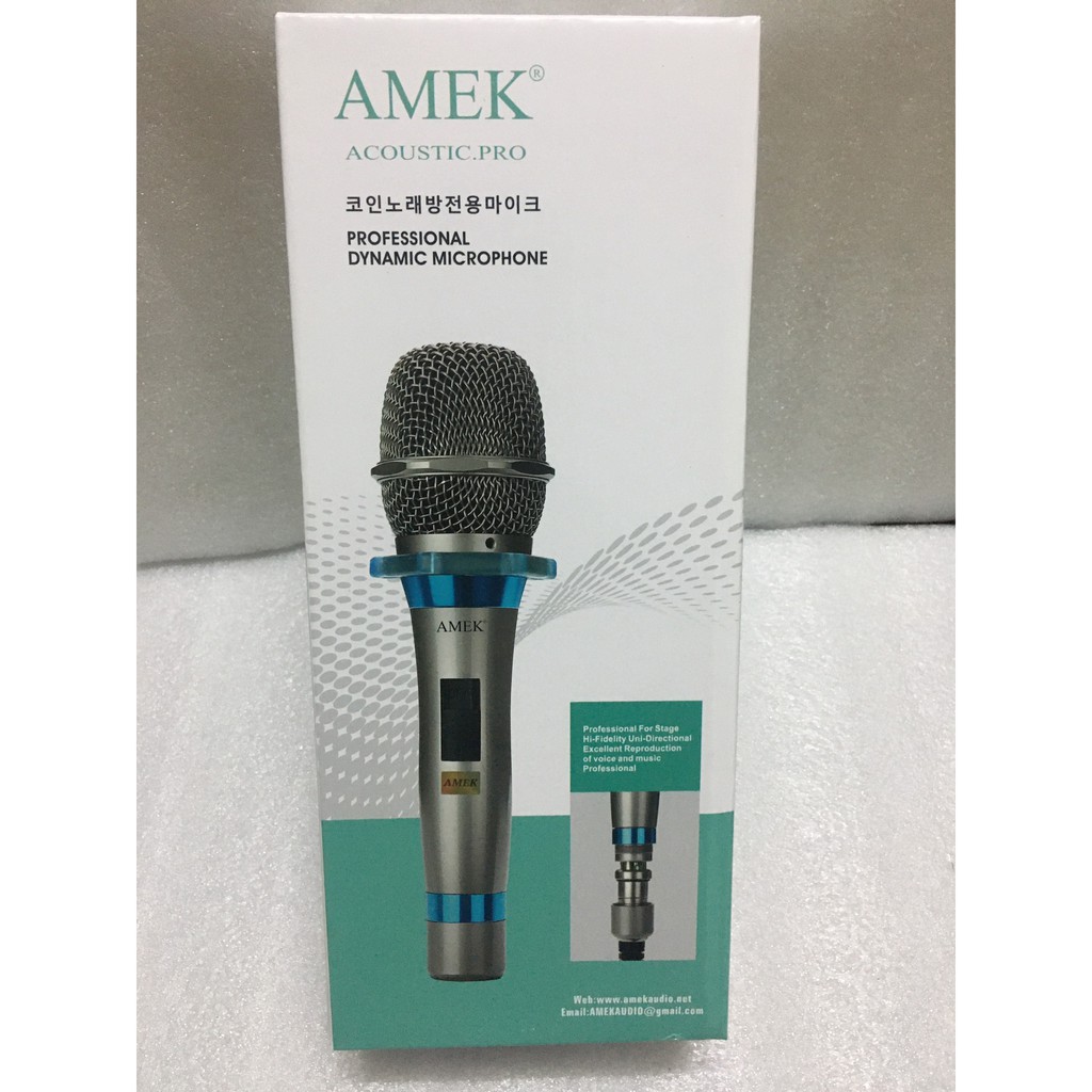 [ giao nhanh 1 tiếng ] Micro Có Dây  Amek F5 Hát Karaoke Chuyên Nghiệp Cam Kết Hàng Chính Hãng  Hát Cực Hay