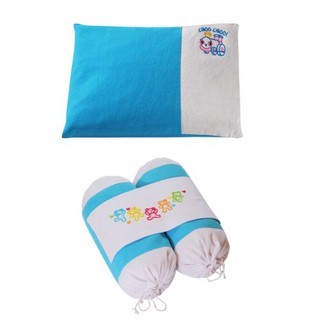 Combo gối nằm + chặn vỏ đậu xanh Sunny