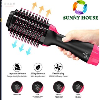Lược sấy tóc đa năng, lược sấy tóc xoay 360 độ [Bh 12 tháng] .