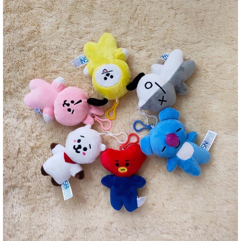 Móc Khóa Hình Các Nhân Vật Bt21 Koya Chimmy Cooky Tata Rj Van