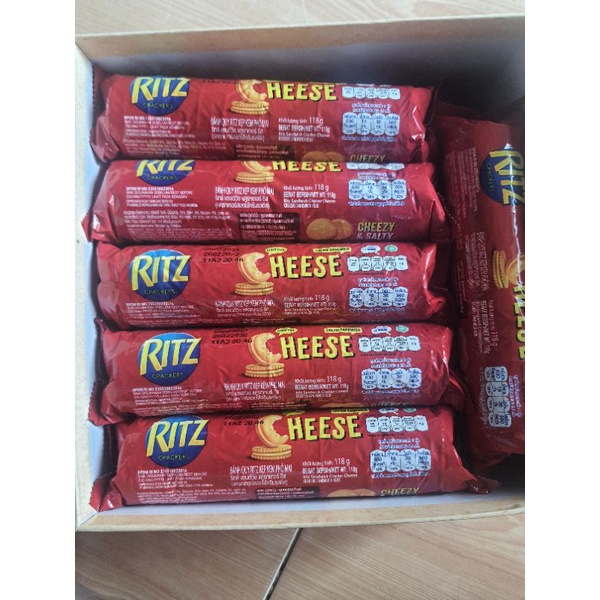 Bánh RITZ Kẹp Kem Phô Mai 118g | BigBuy360 - bigbuy360.vn