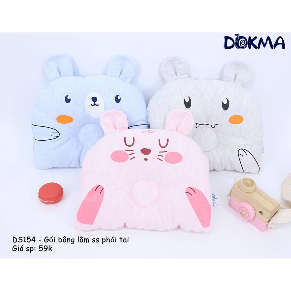 Gối bông sơ sinh Dokma
