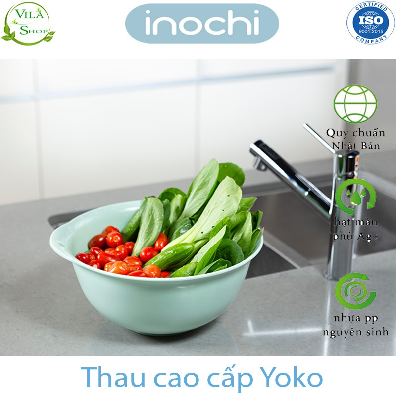 Thau Nhựa Yoko Inochi, Chậu Nhựa Cao Cấp Đạt Tiêu Chuẩn Xuất Nhật Eu Chắc Chắn Sang Trọng Gọn Gàng, An Toàn Cho Sức Khỏe