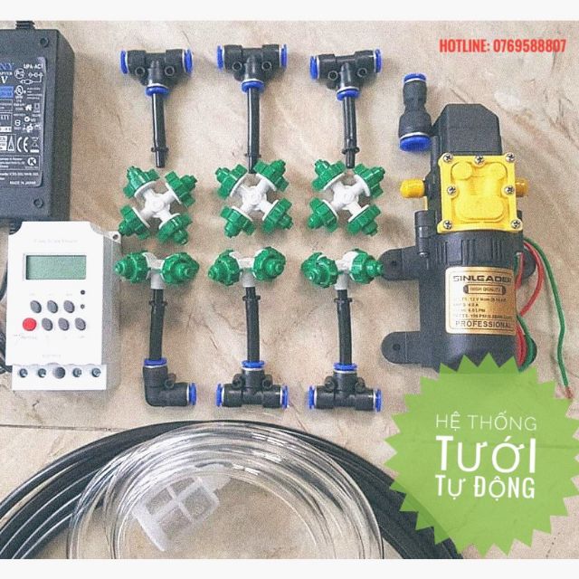 Hệ Thống Phun Tưới Hồng Sơn