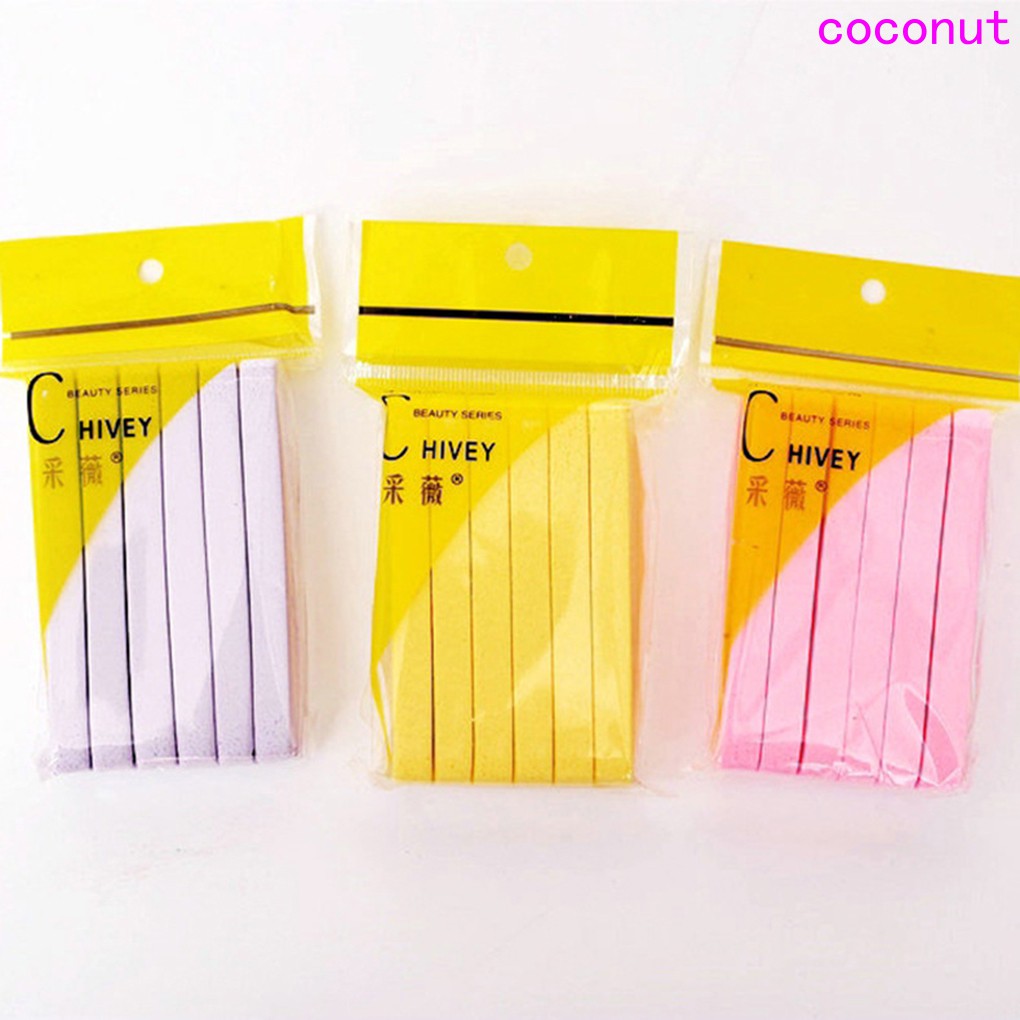 Set 12 miếng mút rửa mặt tẩy trang dạng nén tiện dụng