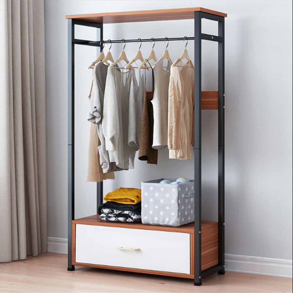 RE0639Tủ trống khung thép mặt gỗ MDF ngang 60cm