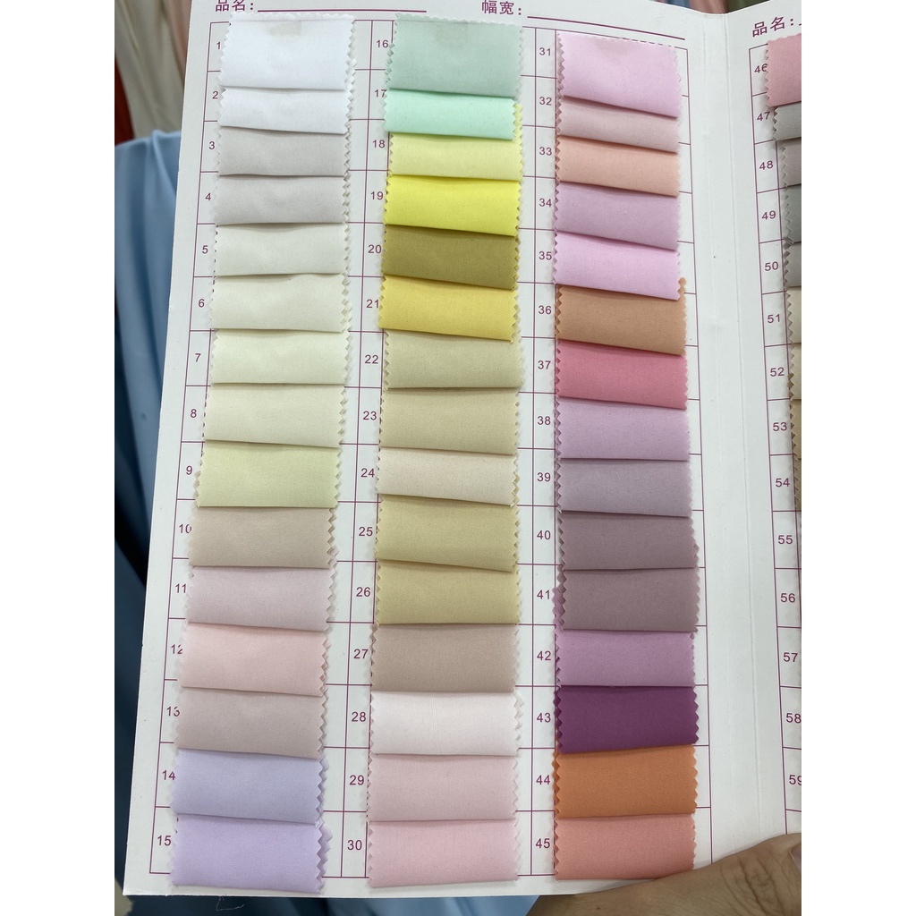 ⚡Rẻ đặc biệt⚡ Vải lót lụa Habutai 50D nhiều màu loại đẹp làm lót váy hoặc phông nền background chụp ảnh 10-20k