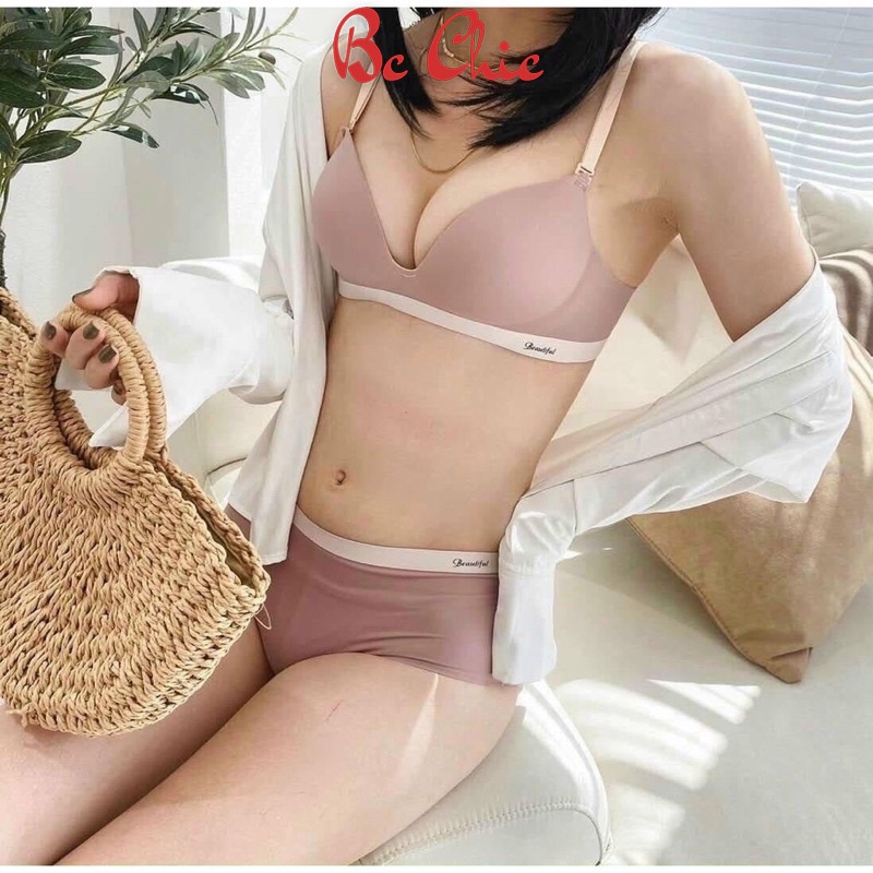 Áo Lót Nữ , Áo Ngực Nữ Nâng ngực Đúc Su Cao cấp Beautiful điệu đà tôn vòng 1 gợi cảm mã A12 BC_CHIC LINGERIE