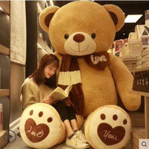 Gấu bông Teddy cao cấp siêu to, gấu bông làm quà tặng, kích thước 1m2 1m6 và 1m8.