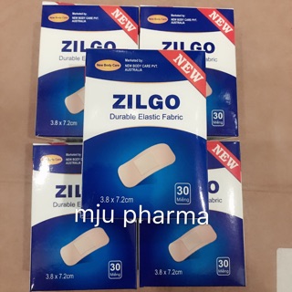 Băng dán cá nhân Zilgo miếng to (hộp 30 miếng)