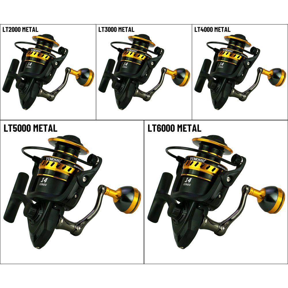 MAYSHOW Máy Câu Cá LT2000 Bằng Kim Loại Cao Cấp Chuyên Dùng