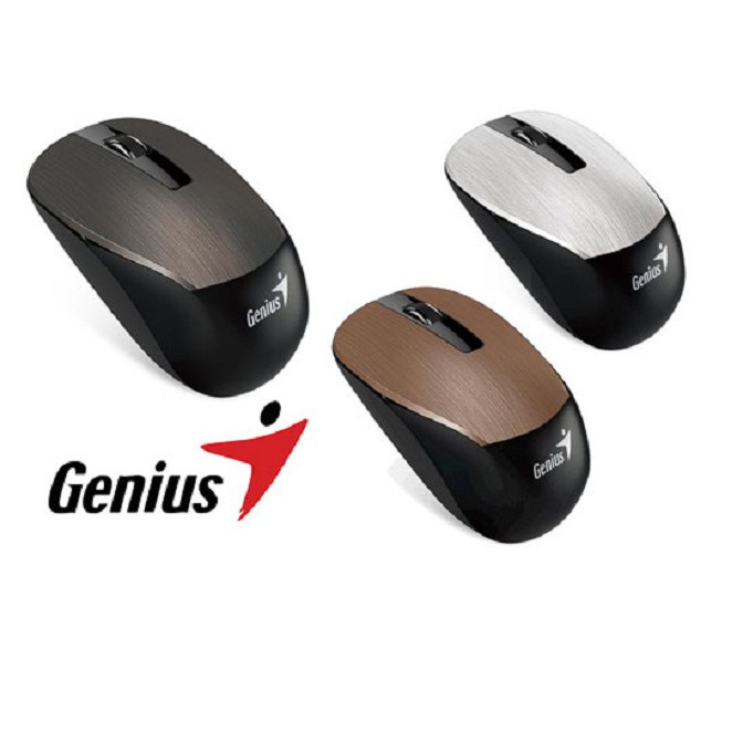 Chuột không dây GENIUS WIRELESS NX7015 (Đen phối nâu)