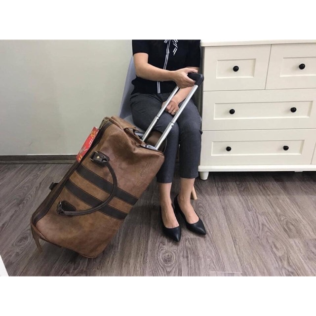TÚI DA DU LỊCH CÓ CẦN KÉO