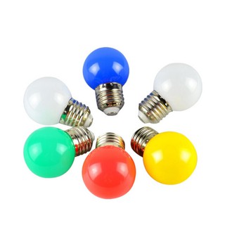 Bóng đèn led nhiều màu 1w Asia - Hàng Việt Nam