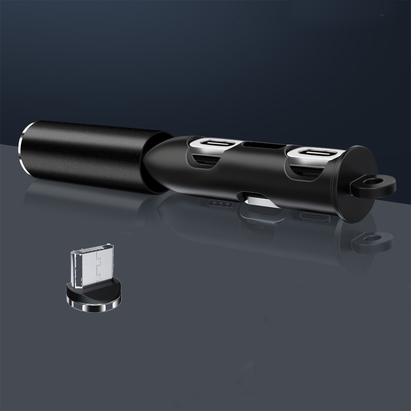 Phích Cắm Dây Cáp Fonken Từ Tính Cổng Micro USB/Type C Cho Samsung Huawei