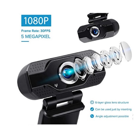 Webcam Dahua Z2+ có mic Full HD 1080P-webcam V8+V9  hỗ trợ học trực tuyến