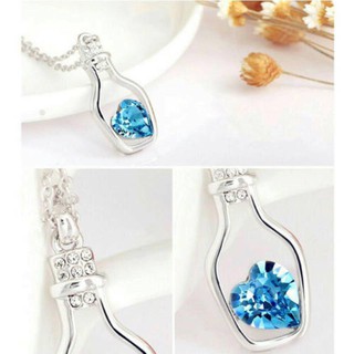 Dây Chuyền Đá Ruby Sky Blue