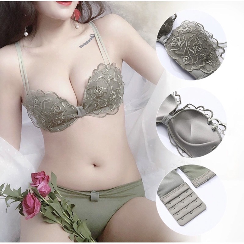 [Mã FASHIONT4WA2 giảm 10K đơn 50K] MH BÁN SỈ BỘ LÓT REN HOA TRÒN CHO NỮ | BigBuy360 - bigbuy360.vn