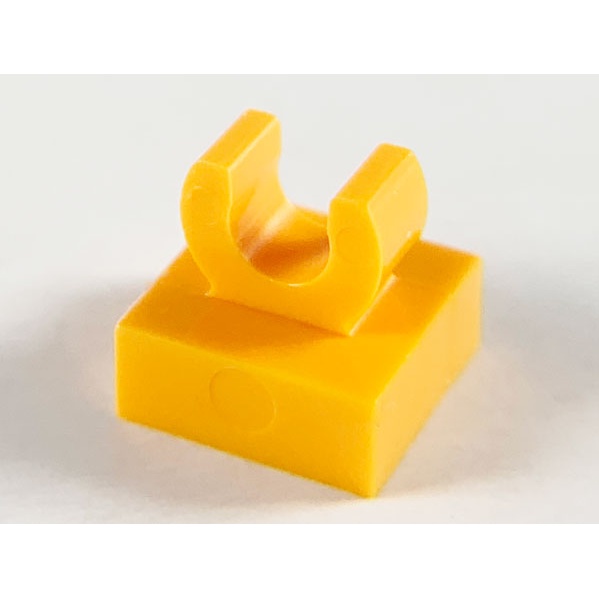 -Lego chính hãng, Ngói, được sửa đổi 1 x 1 với mở O Clip-ID 15712 và 2555